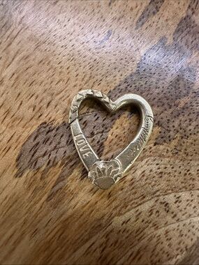 14 k gold Jes MaHarry charm holder and connector.